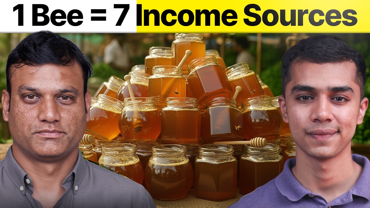 ₹5 Crore Honey Bee Business Model | Built by Engineer Apoorva BV | Beekeeping Success Story