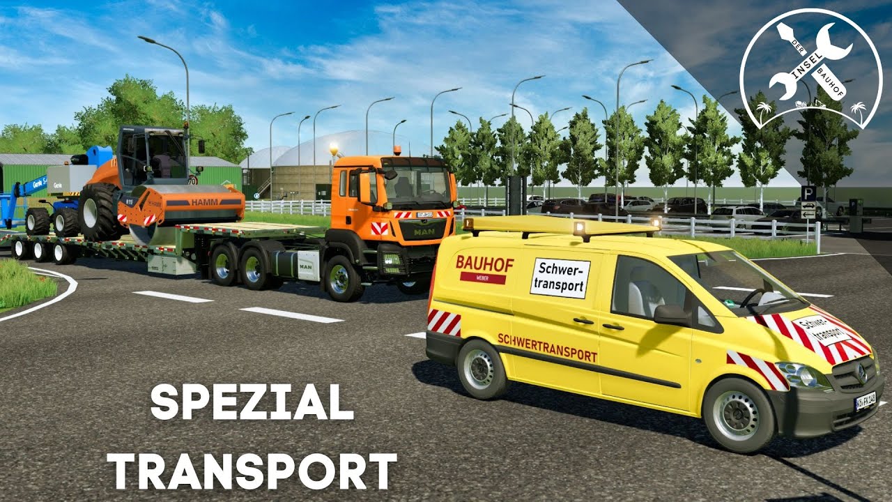 LS22 -🚧 Der INSEL BAUHOF - Die letzte Anlieferung für unsere neue Feuerwache! Teil 3
