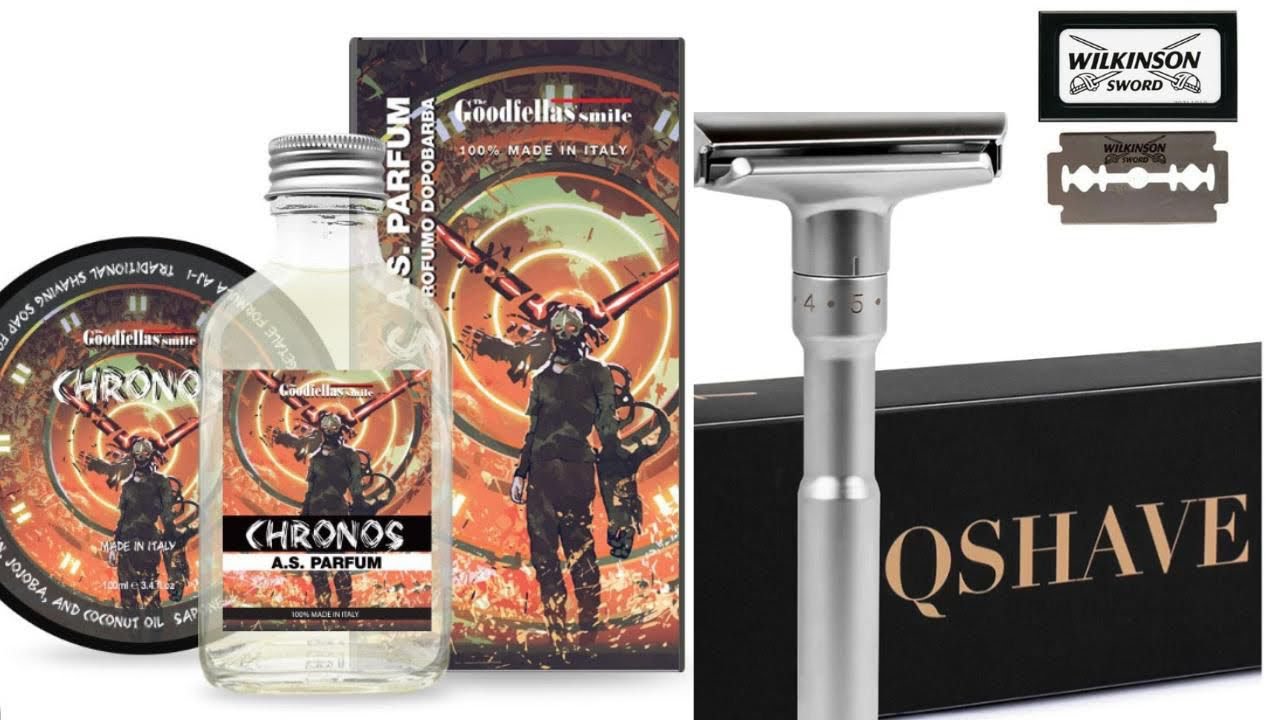 Qshave, Chronos by GoodFellas…@Chenoiachebarba.... avevi ragione sulle Wilkinson!!!