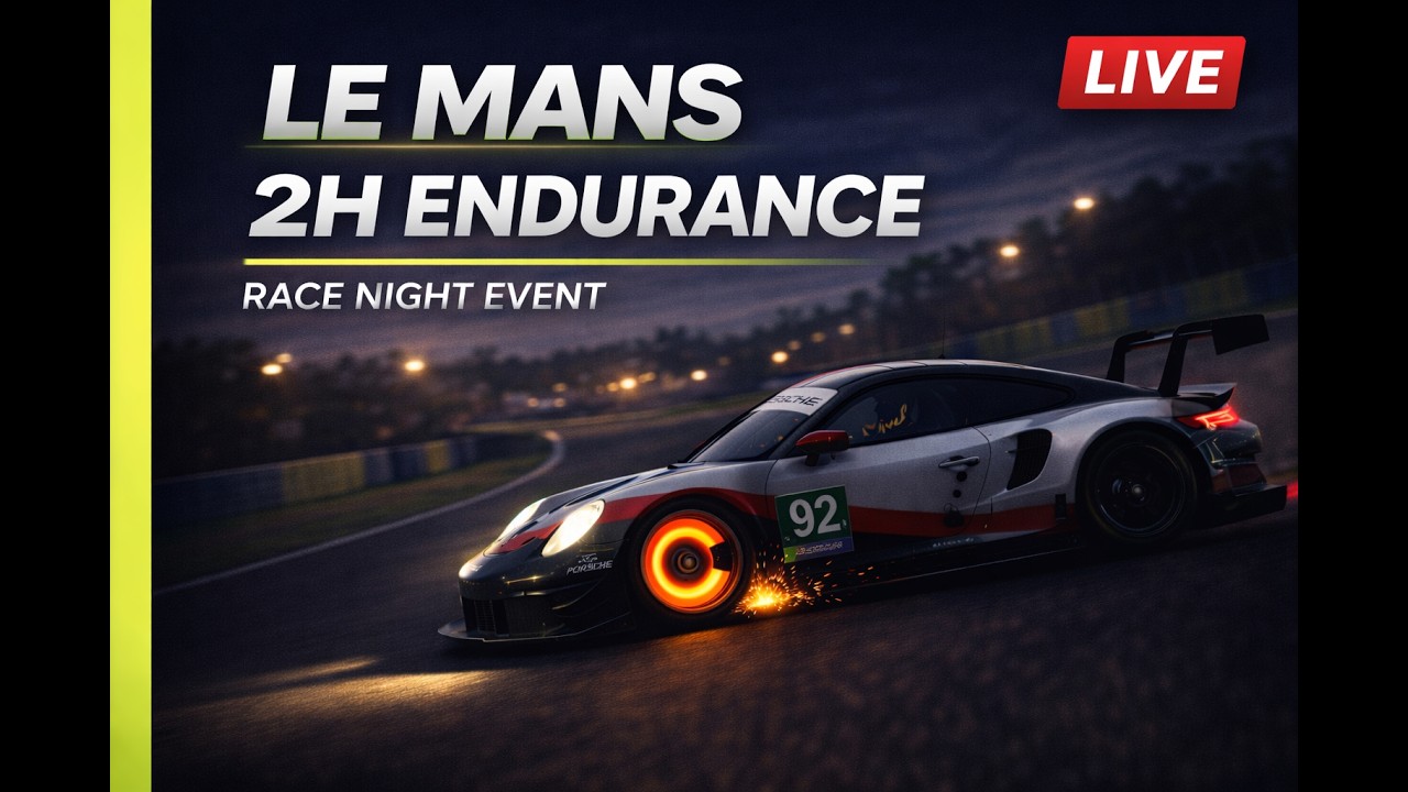 Le Mans 2H Endurance Race LIVE | GT7