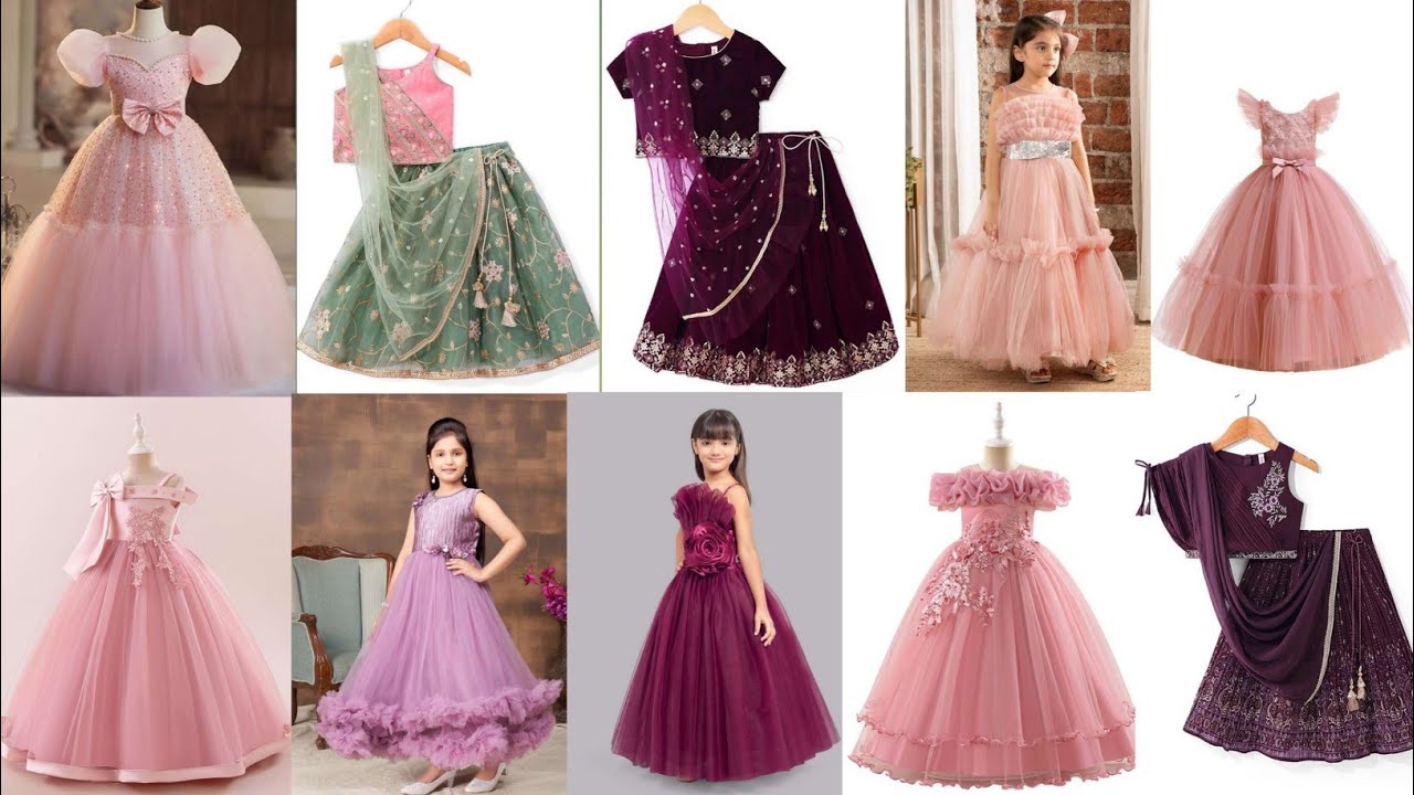 wedding gowns for girls|🆕 design lahenga for girls|gowns, lagenga for kid's|baby girl lahenga choli|