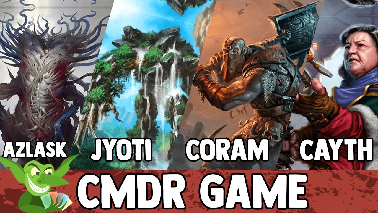 Azlask vs Jyoti vs Coram vs Cayth Preconstructed Commander Game for Modern Horizons 3