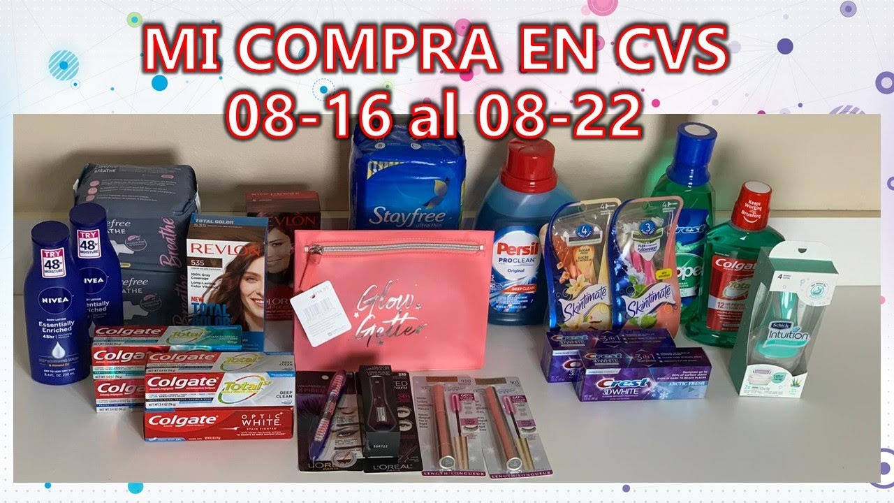 CVS 08-16 al 08-22. Persil gratis, beauty bag gratis y mucho mas productos gratis y con ganancia!!