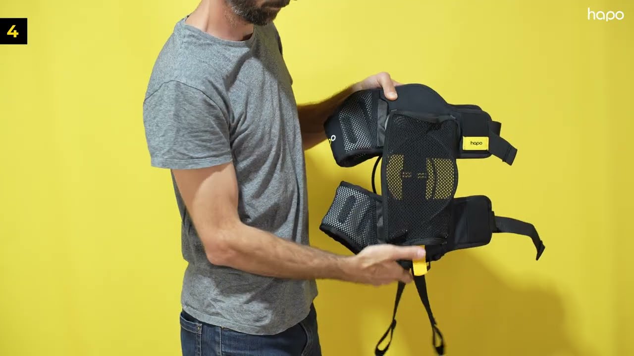 Mise en place et réglage du HAPO BR - L’exosquelette qui soulage le dos