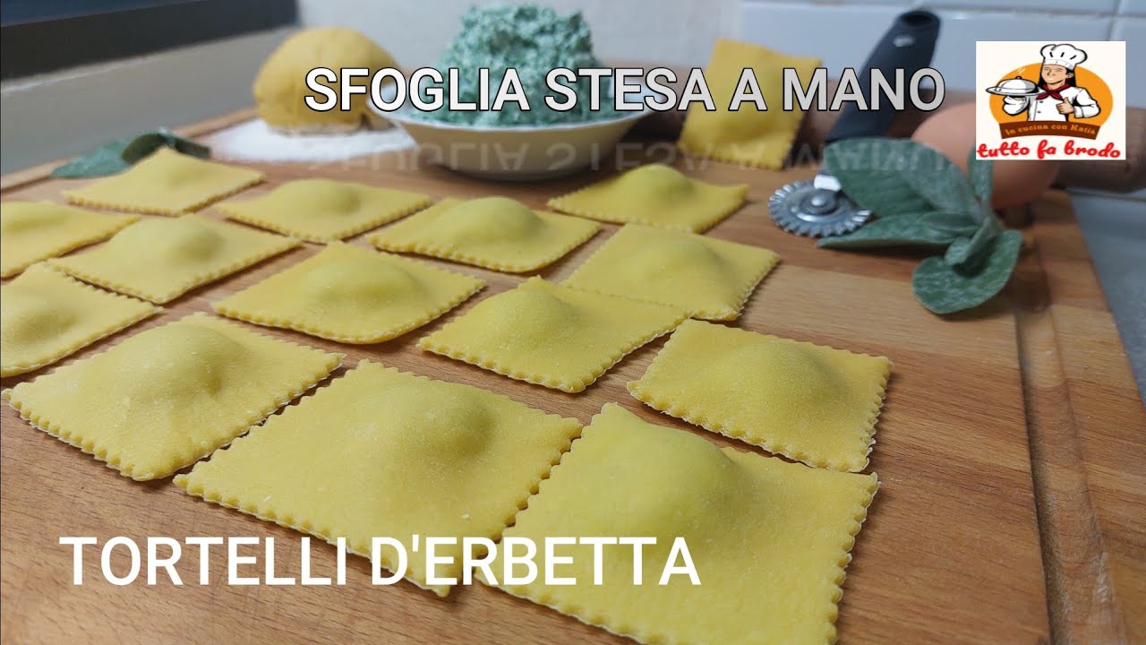 TORTELLI D'ERBETTA | pasta fresca ripiena - stesura a mano