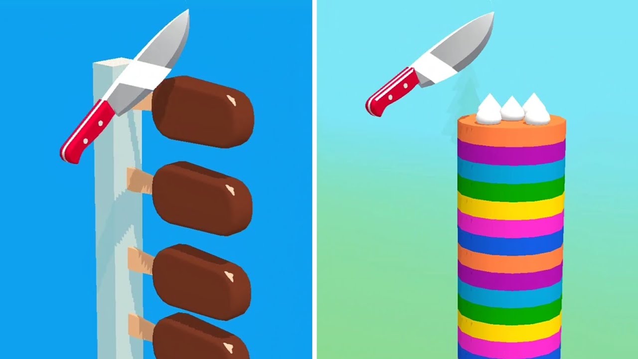 Slice It All! Very Satisfying and Relaxing Gameplay Video