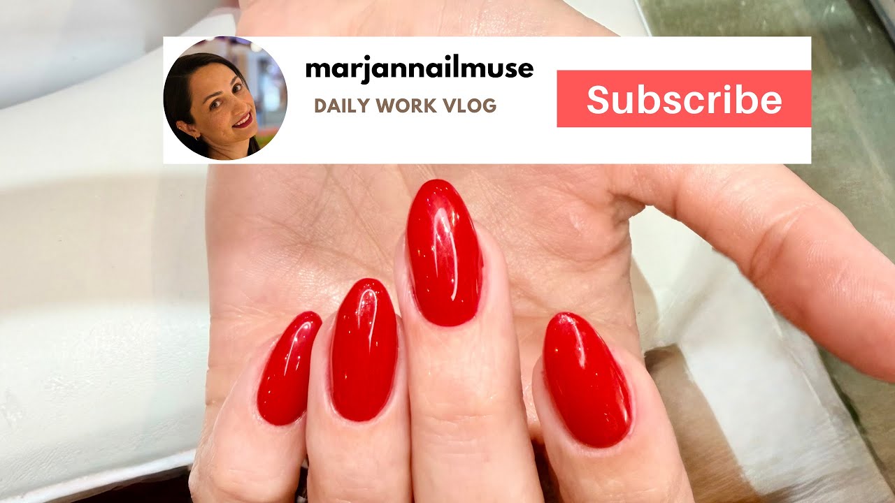 Perfect Classic Red Gel Nails ❤️ | Glossy Almond Shape Manicure | Nail Inspo 2026