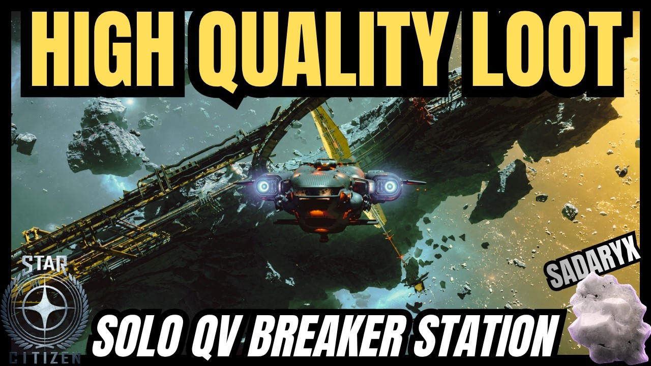 Гайд по соло-луту: Станция QV Breaker в Star Citizen 4.8.2