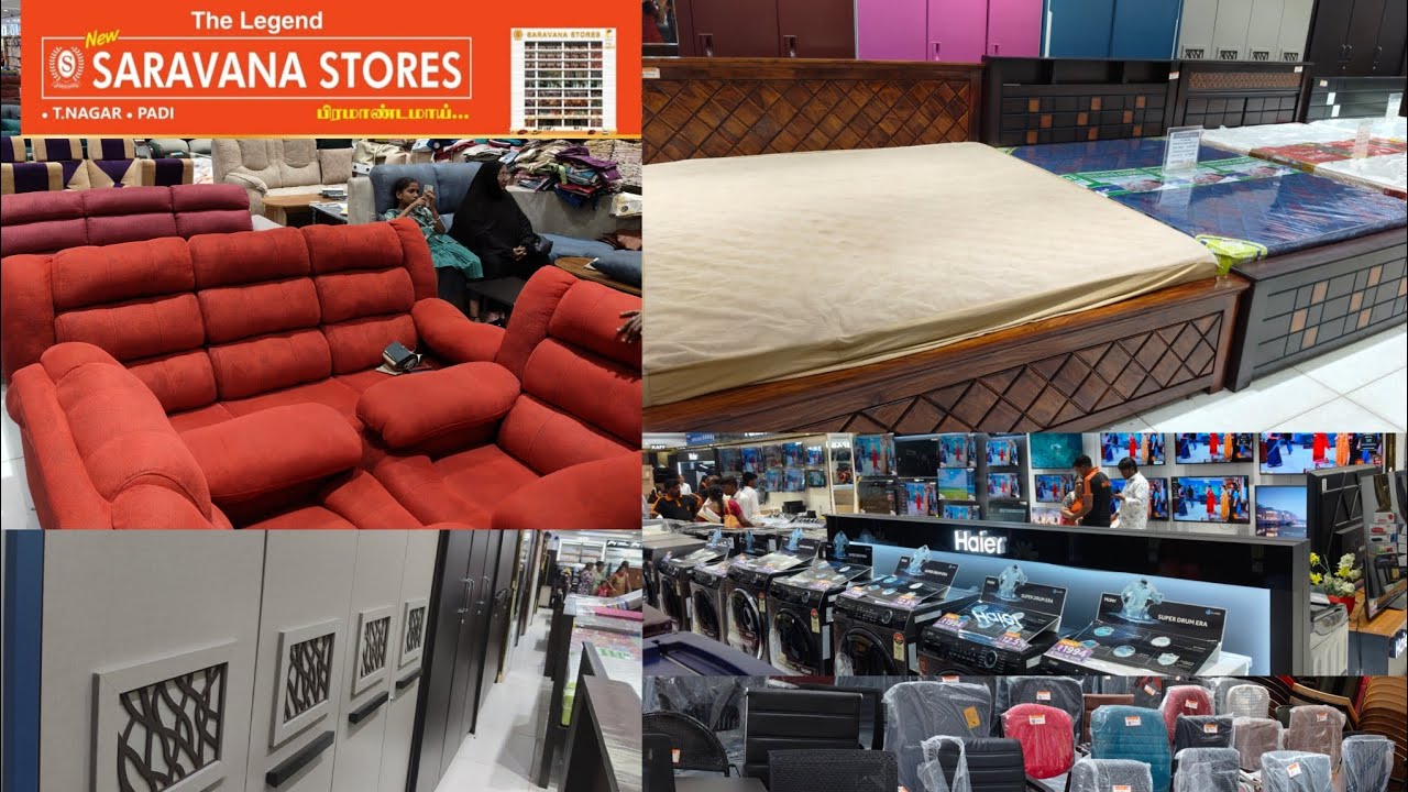 Padi Saravana stores new furniture & electronics collections😍