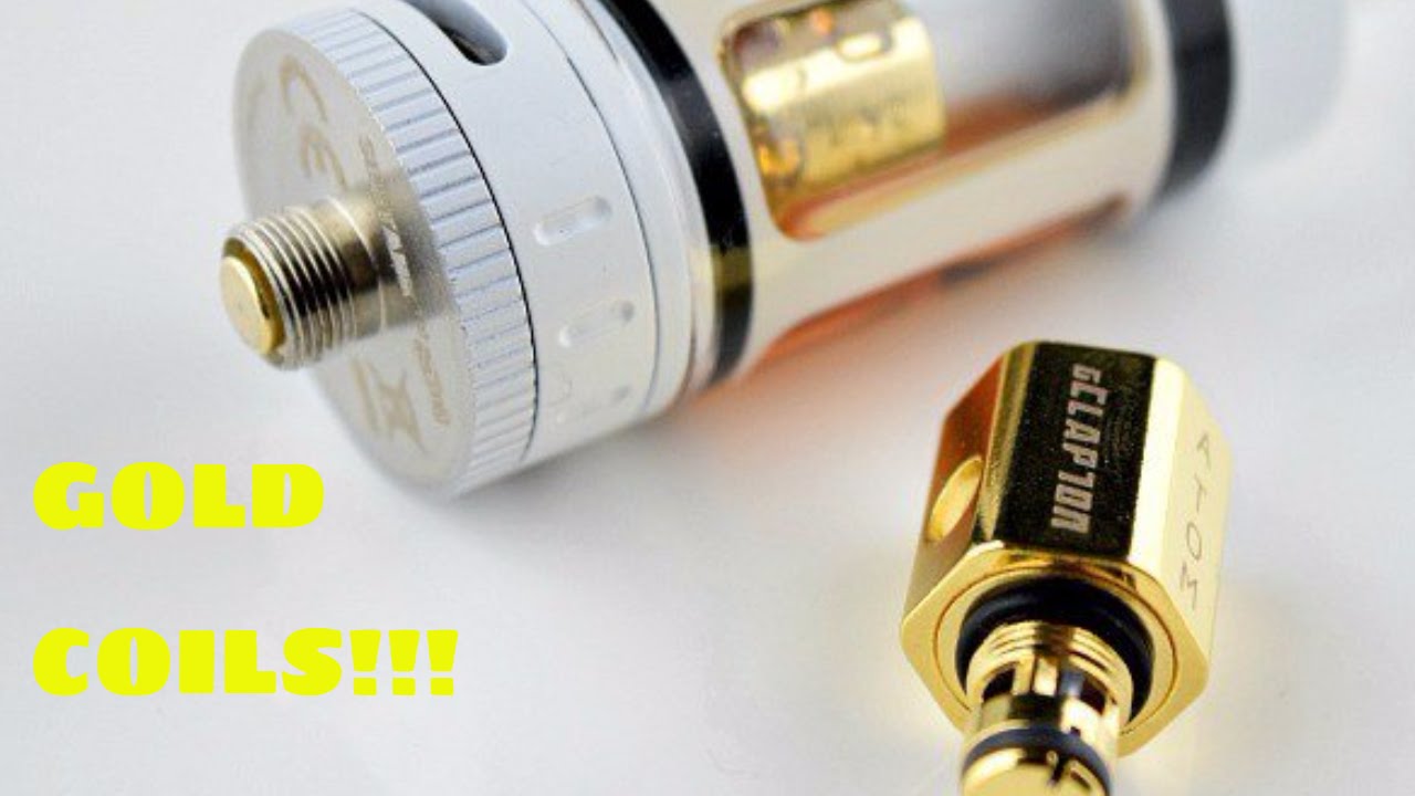 GOLD COILS!!! Atom GClapton Coil Review! #NGHD