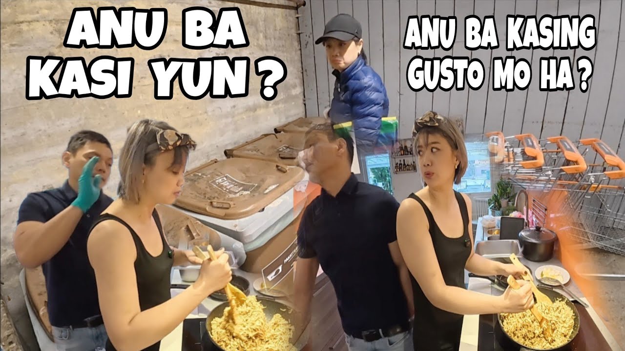 PUASA DIN SI MISTER BIN | DUMPSTER DIVING IN FINLAND | THAI-FINNISH 