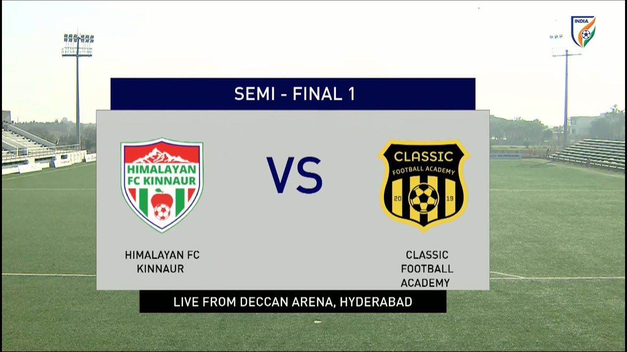 Himalayan FC Kinnaur 1-3 Classic FA | Highlights | Hero U-17 Youth Cup 2022-23 | Semi Final 1