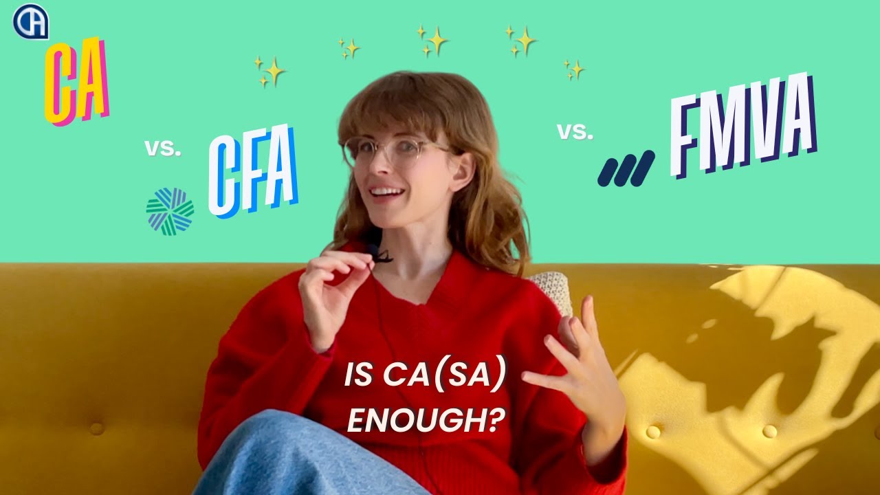 Is CA(SA) Enough? CFA vs FMVA vs CA(SA) Explained