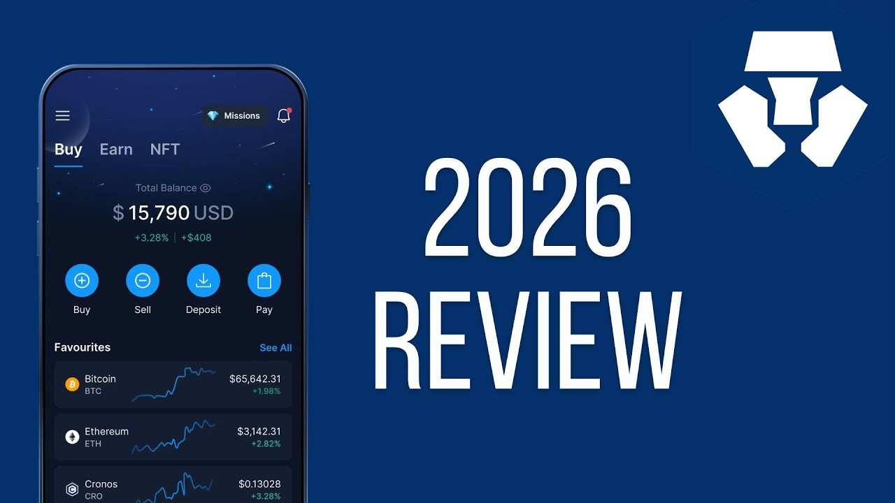 Обзор Crypto.com на 2026 год | Лучшая криптобиржа?