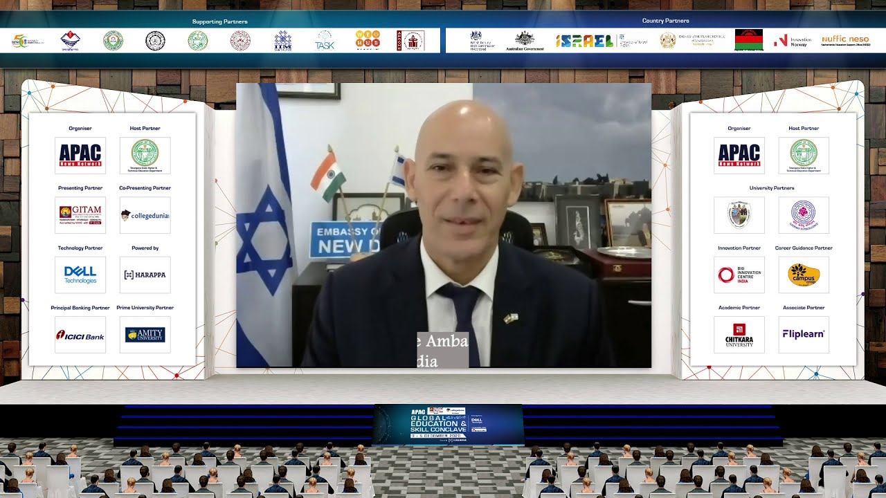 APAC GESC 2020 | Dr Ron Malka, Hon&rsquo;ble Ambassador, Embassy of Israel in India
