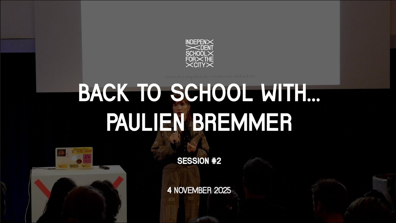 Back to School with... Paulien Bremmer - session #2