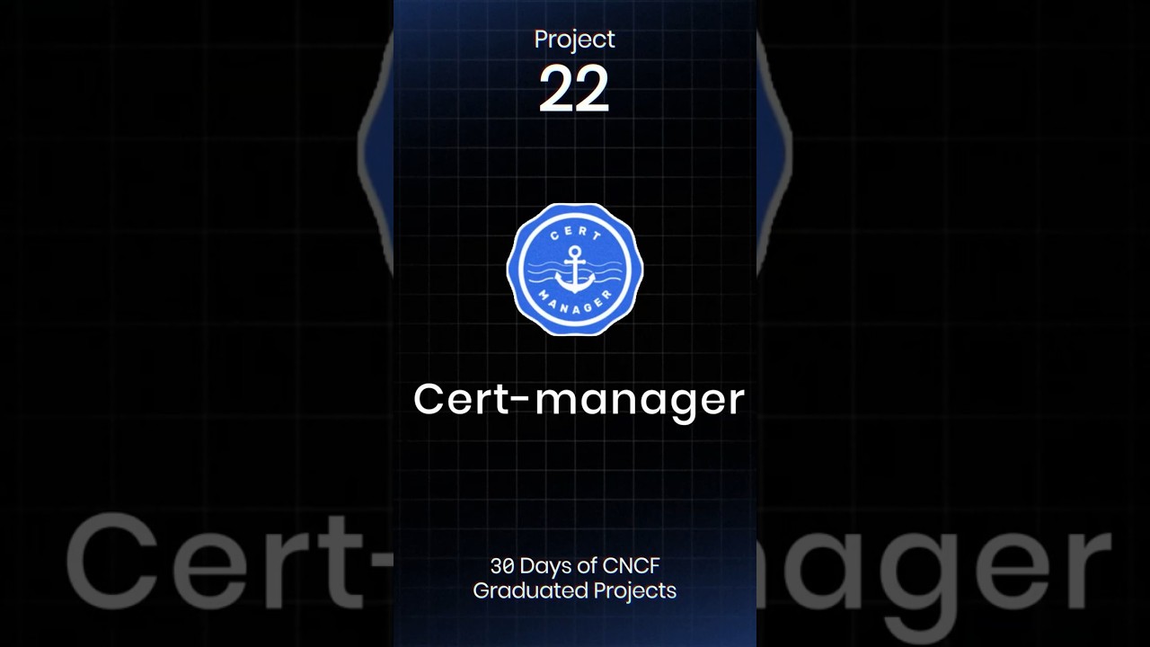 🔐 Cert-manager - Automating TLS Certificate Management in Kubernetes | CNCF Project #22