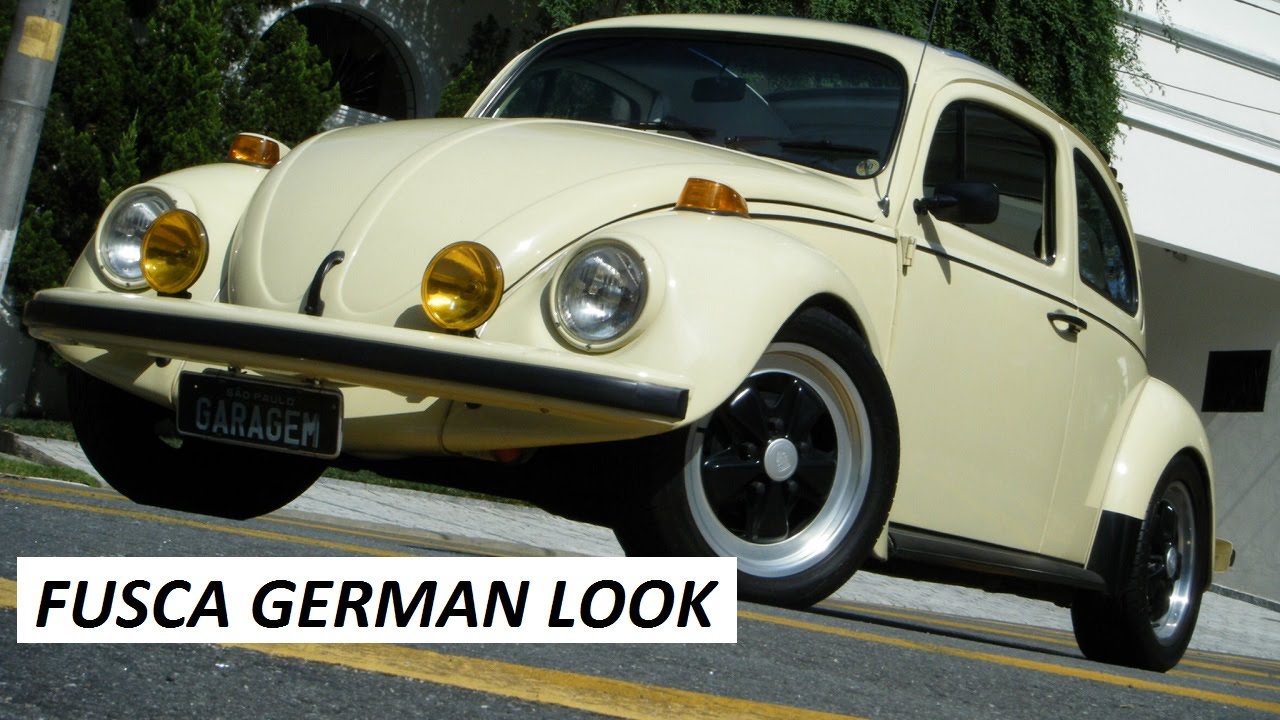 Garagem do Bellote TV: Fusca 1976 (german look)