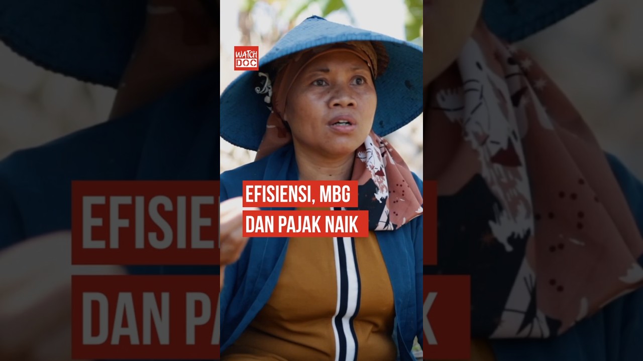 Efisiensi, MBG dan Pajak Naik
