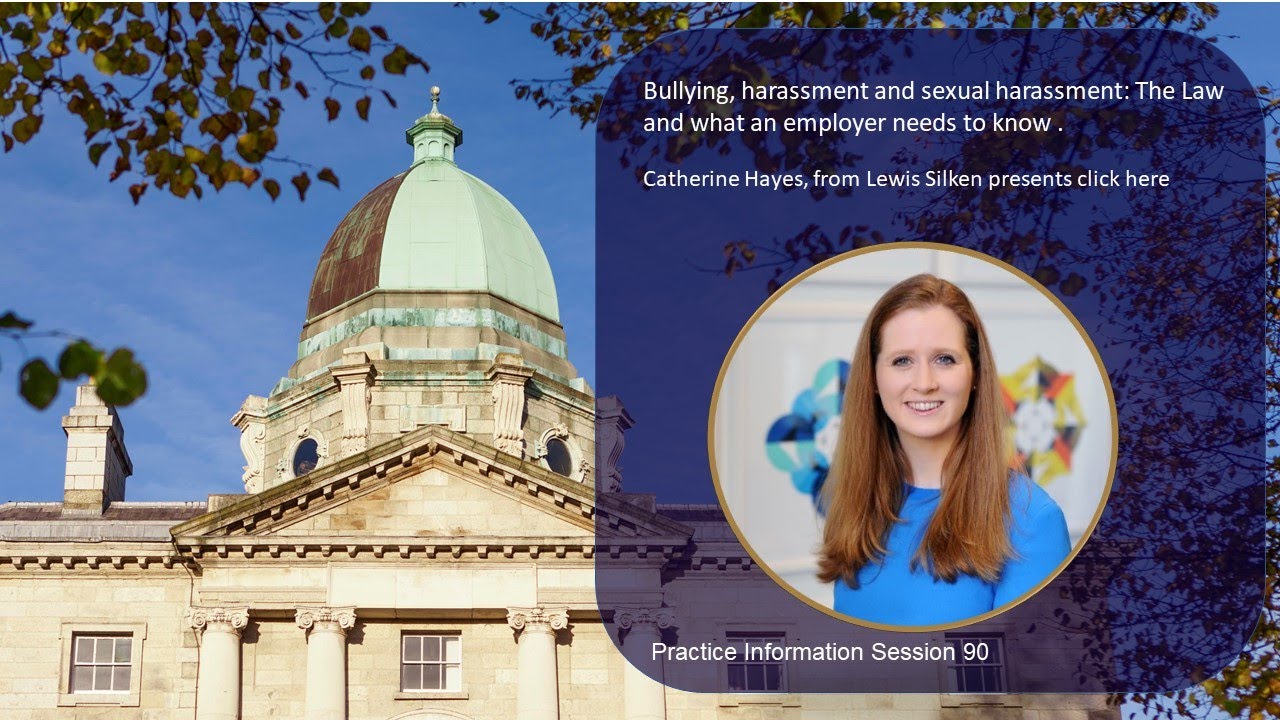 Bullying, harassment and sexual harassment: The Law and what an employer needs to know