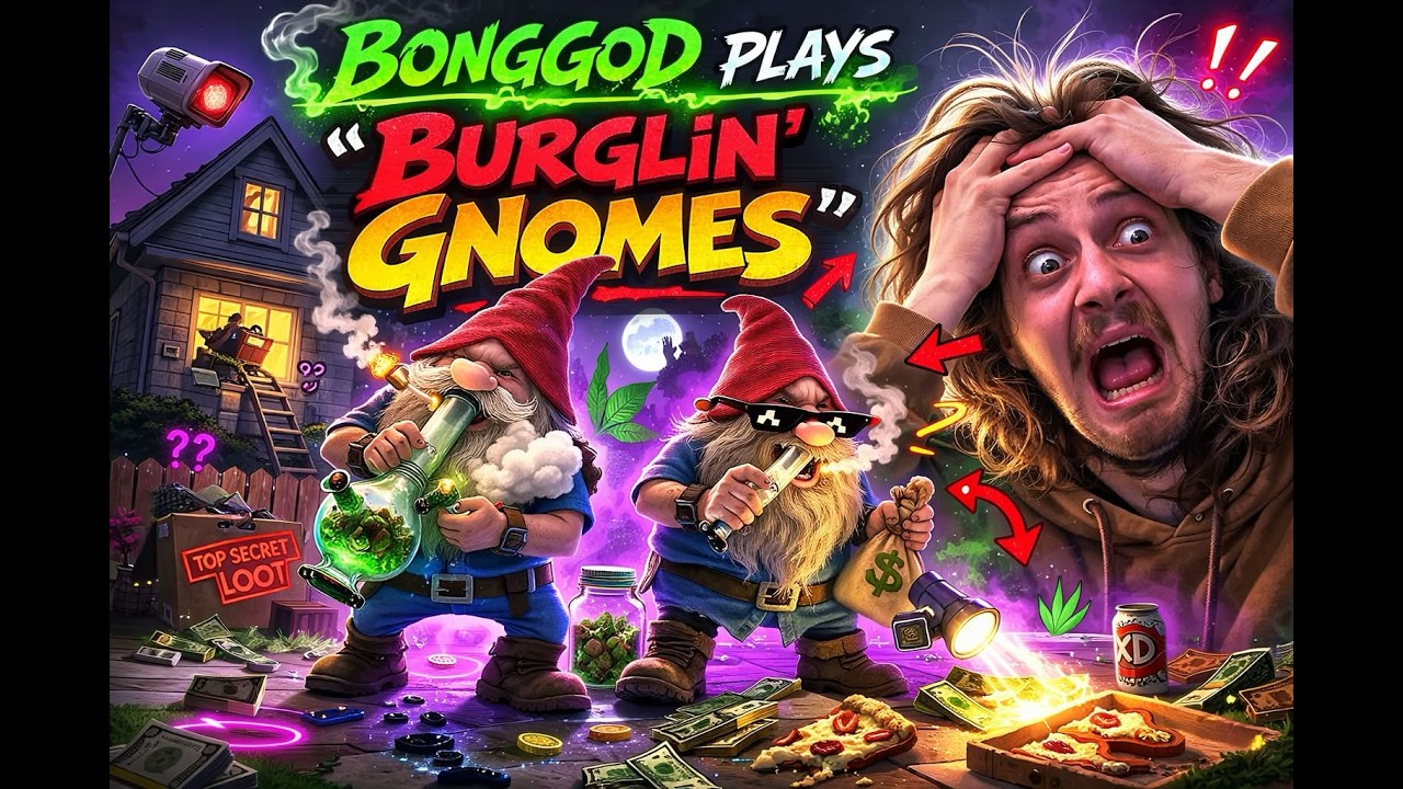 Bonggod Plays Burglin' Gnomes #streamer #clips #video #share #like #reels #funny #gaming