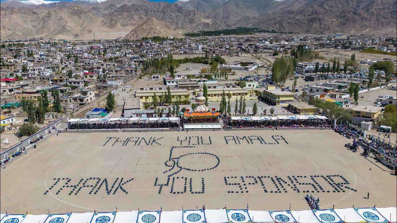 Wearing Memories and Milestone, TCV Ladakh celebrating a Golden Journey of five decades (1975-2025)