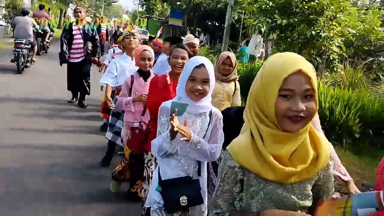 Kirab Hari Pahlawan SDN YOSORATI 01 SUMBERBARU JEMBER