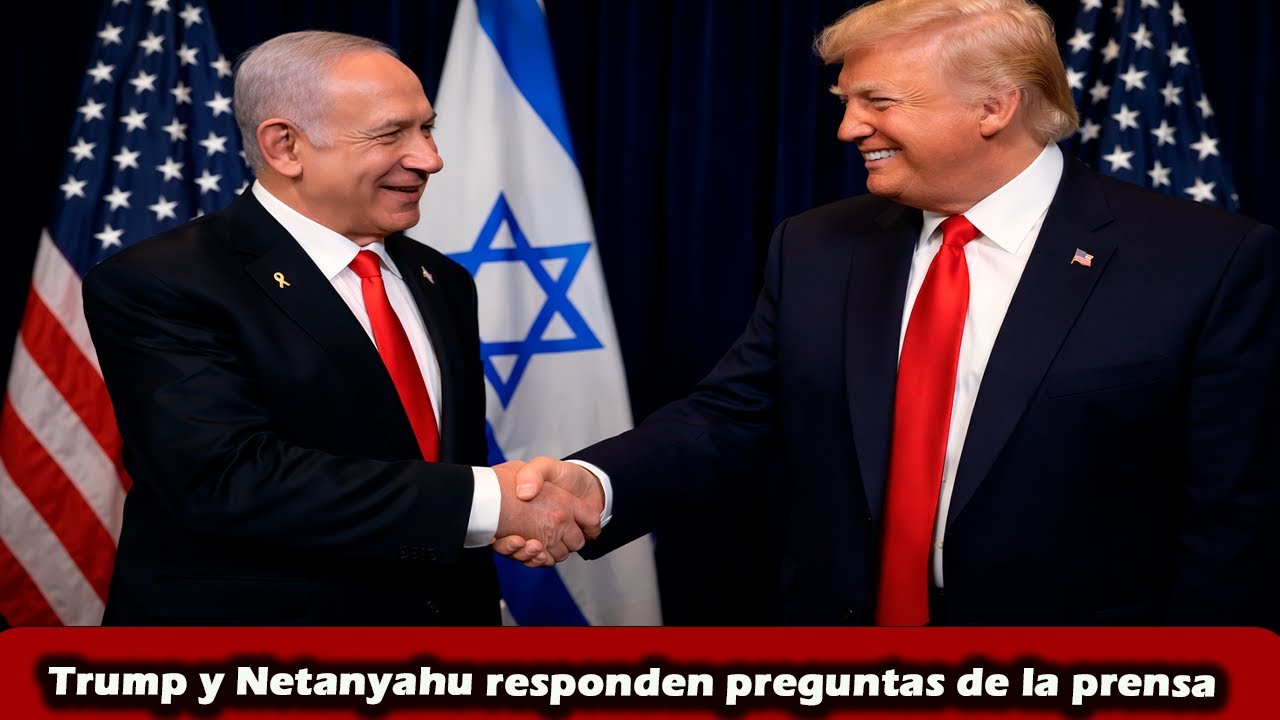 Trump y Netanyahu responden preguntas de la prensa | Conferencia completa en español