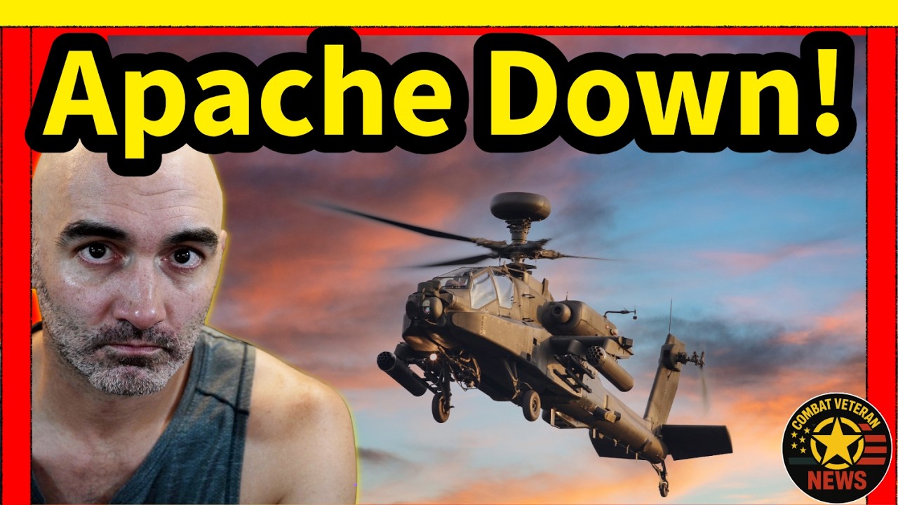 BREAKING: AH-64 Apache SHOT DOWN Over Hormuz!