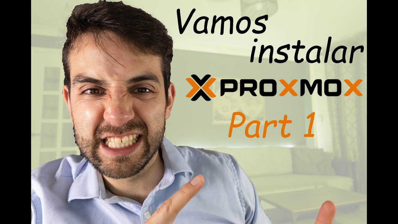 Primeiras etapas para a instalação do Proxmox. Um programa para criar e gerenciar máquinas virtuais