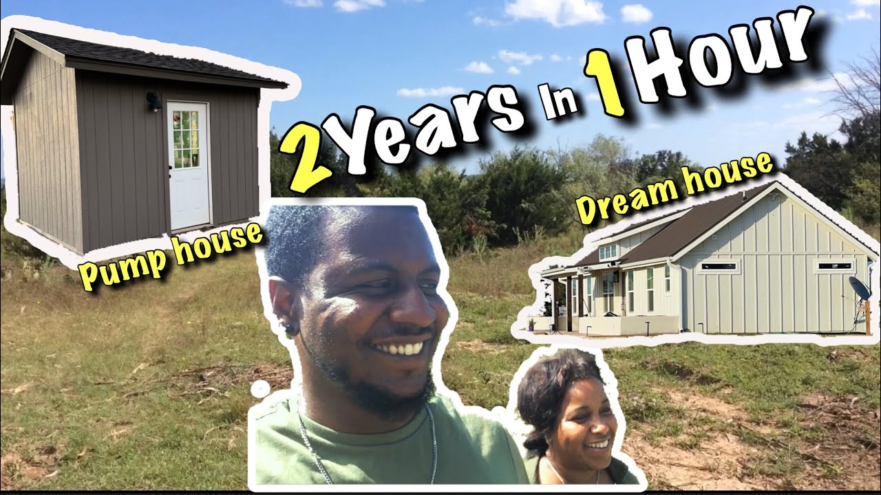 Пара превращает необработанную землю в устойчивое жилище || Дом без долгов || 10 акров