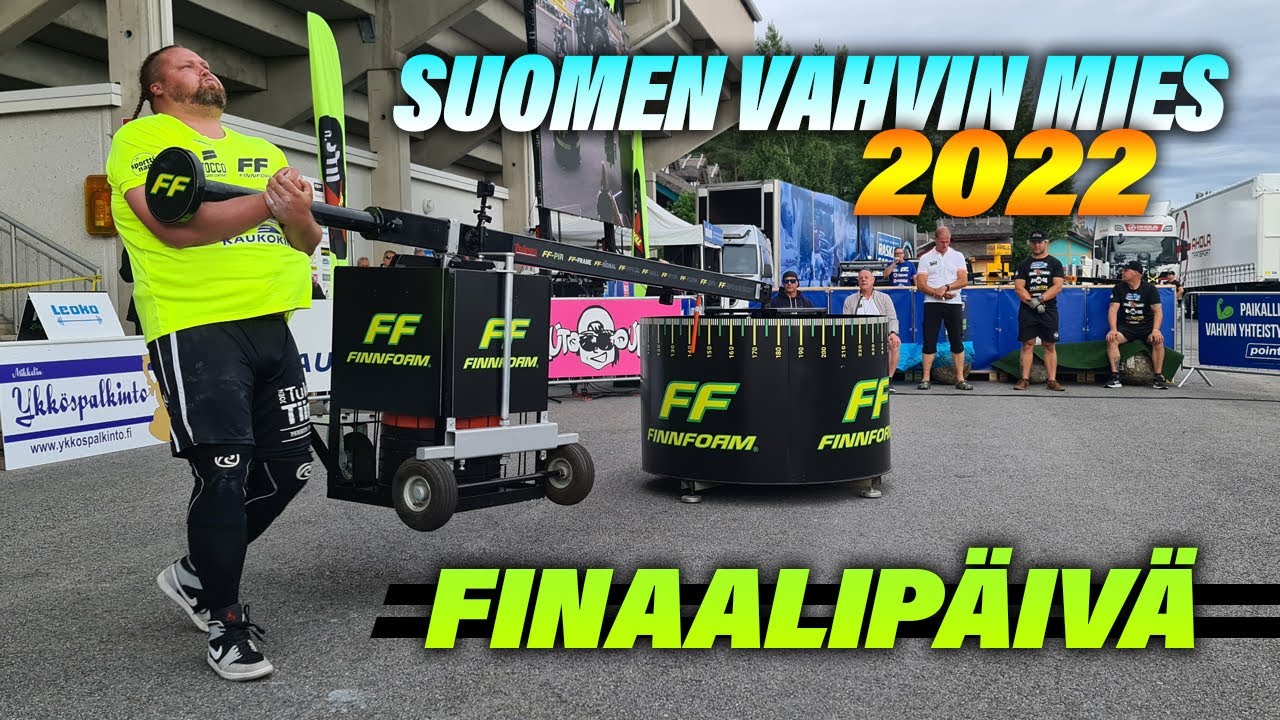 Suomen Vahvin Mies 2022 | Finaalipäivä!