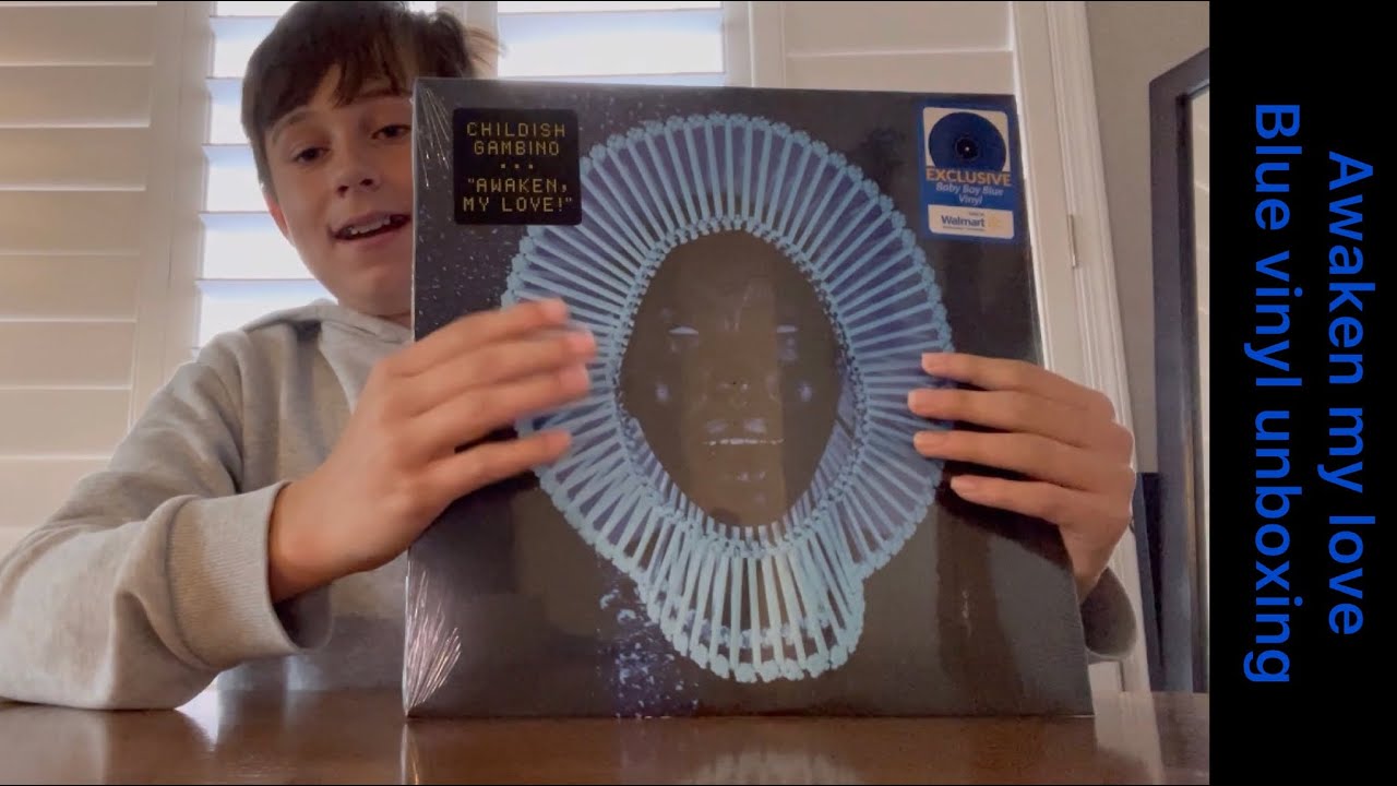 Childish Gambino’s Awaken my love Blue vinyl unboxing! - Vinyl Cole