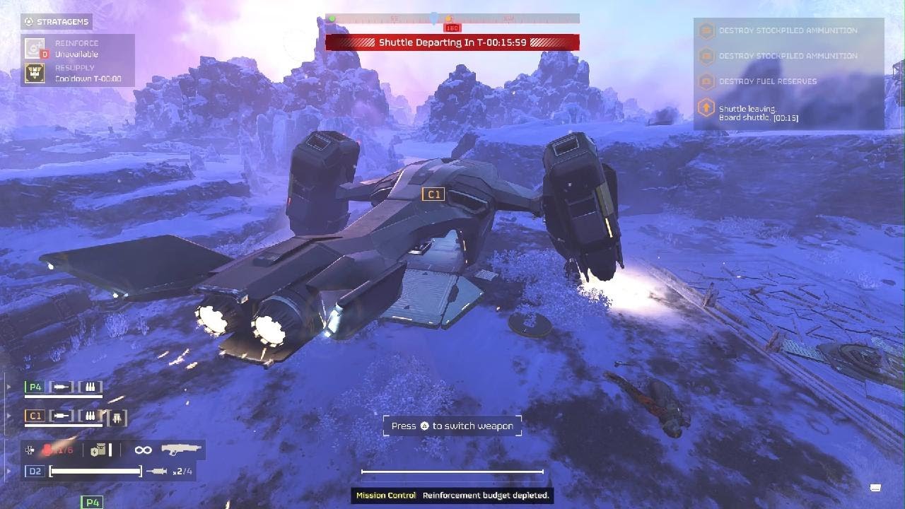 HELLDIVERS 2 Cryo monday