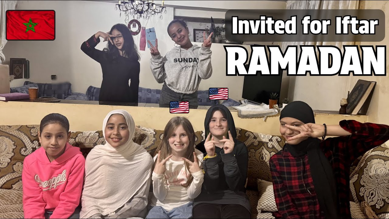 Iftar with a Moroccan Family! 🇲🇦