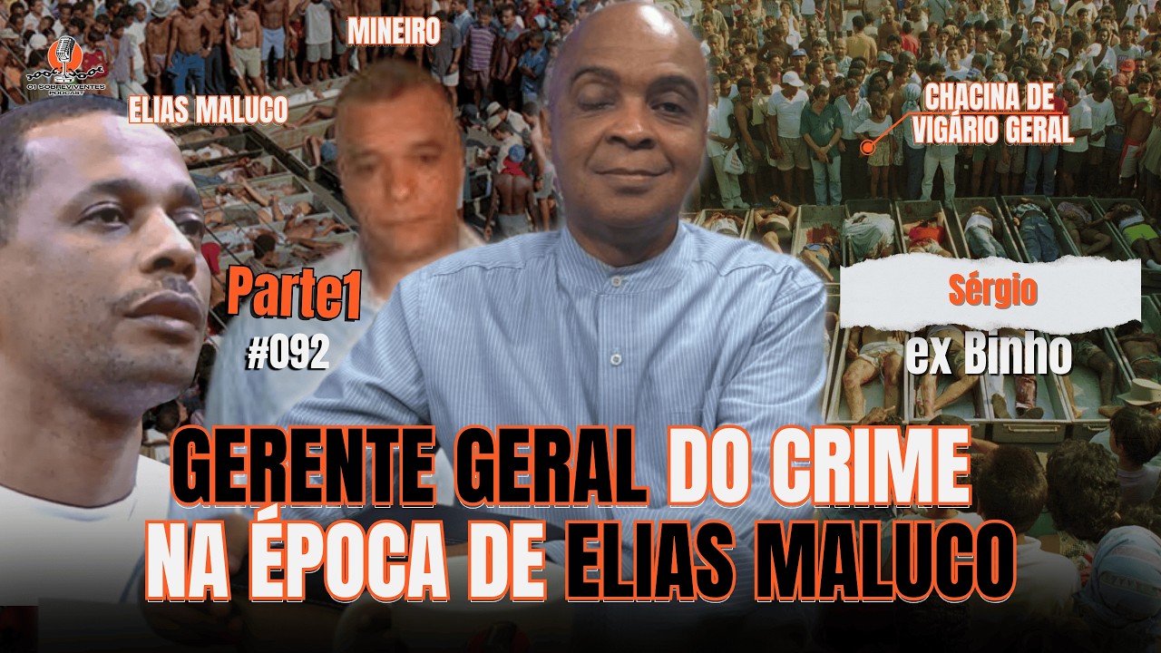 COMO ERA O CRIME NOS ANOS 90? | 01 SOBREVIVENTES PODCAST