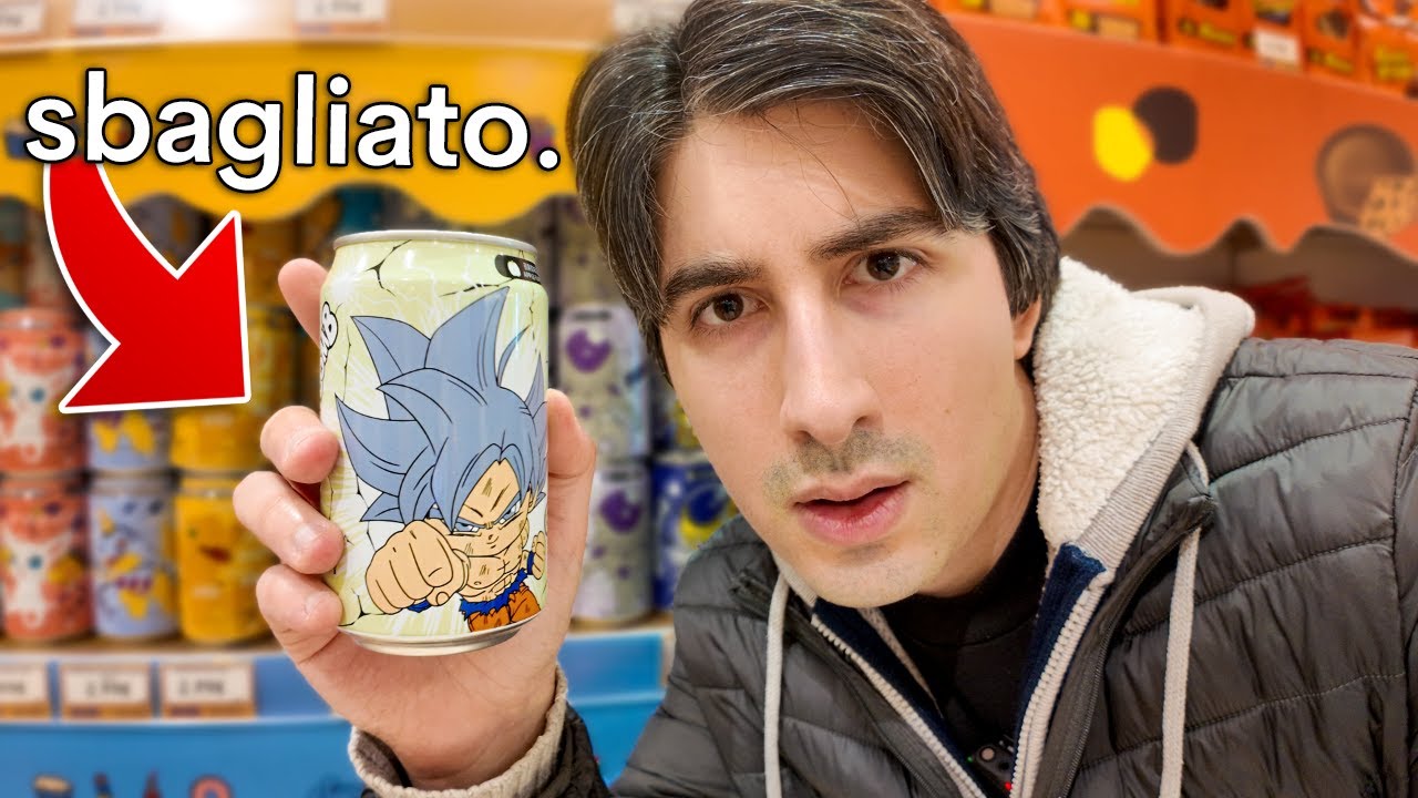 Provo le BIBITE GIAPPONESI di DRAGON BALL (e forse ho SBAGLIATO)