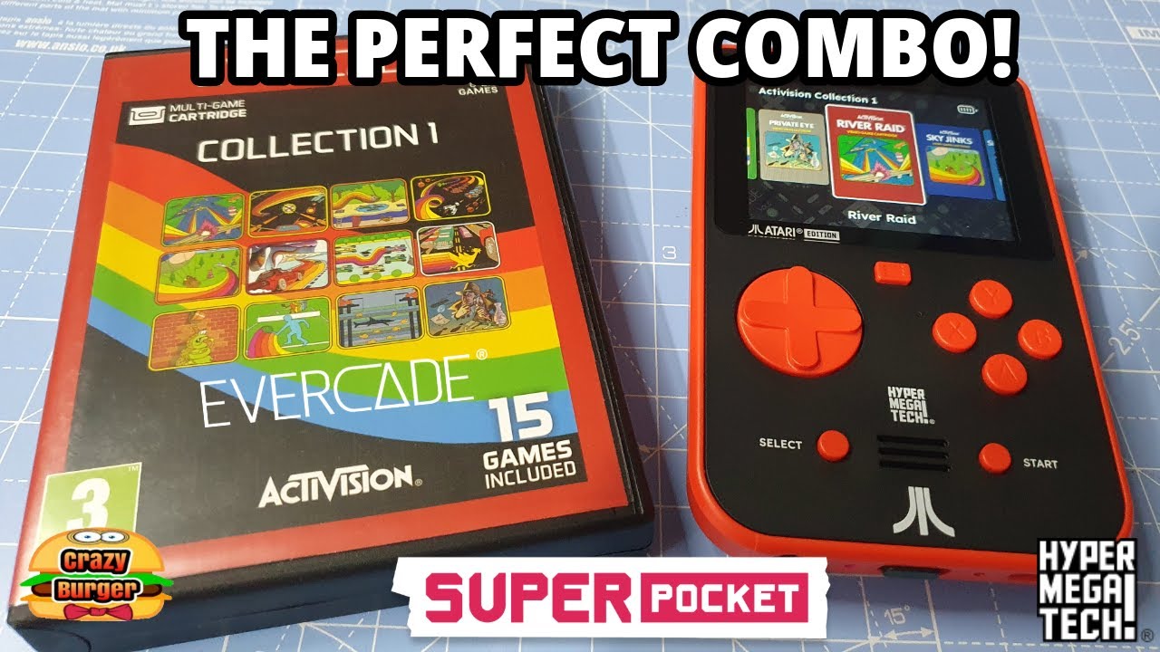 Evercade Activision Collection 1 на Super Pocket &mdash; идеальное сочетание!