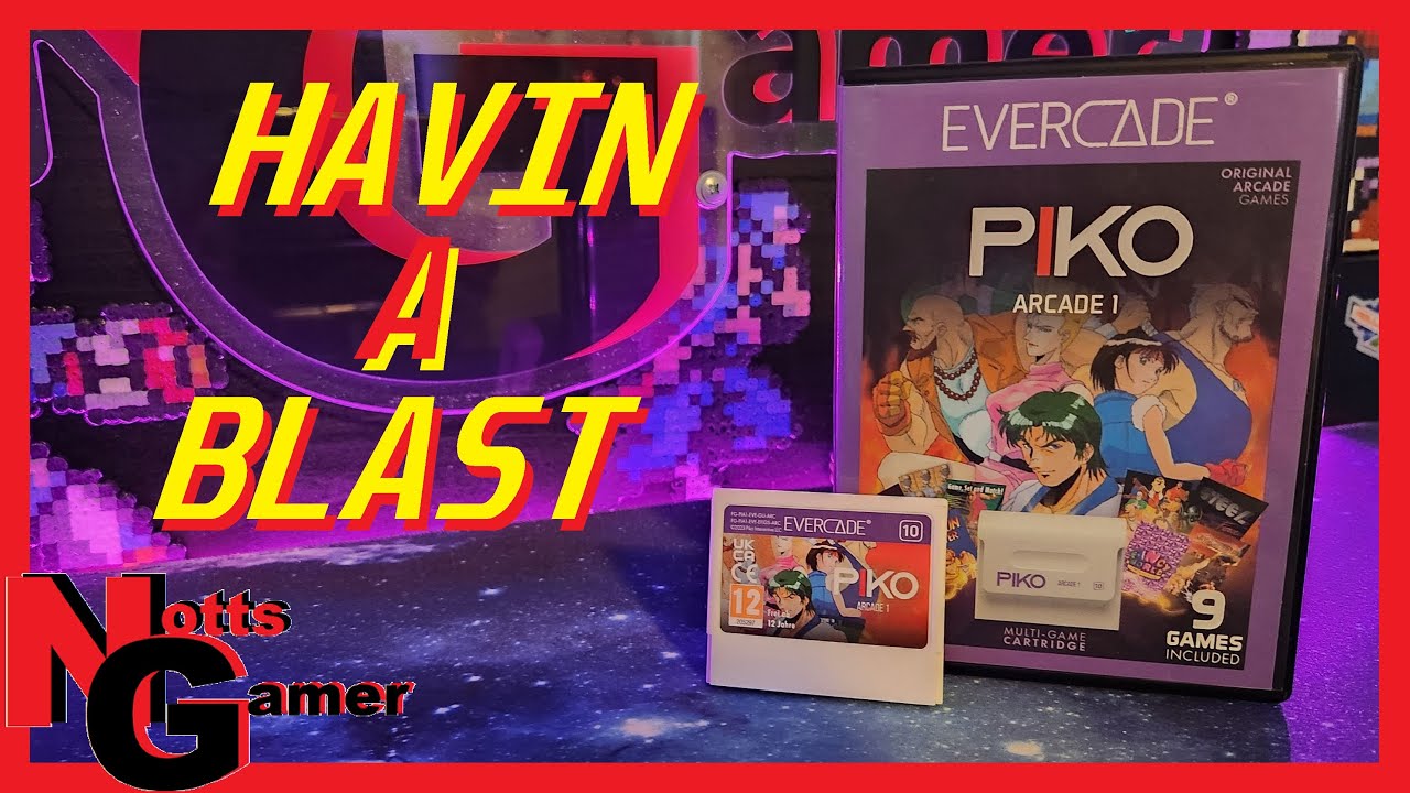 Piko Arcade 1 on Evercade - Havin A Blast
