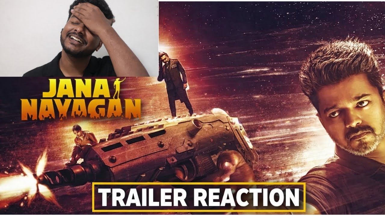 Idhu Trailer-ah? 🔥🔥 | Jana Nayagan Trailer Reaction🥳 | Thalapathy Vijay👑