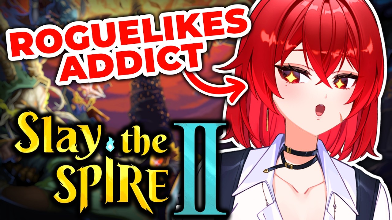 Roguelikes ADDICT Plays Slay The Spire 2 For The First Time! | 🔴LIVE VTuber