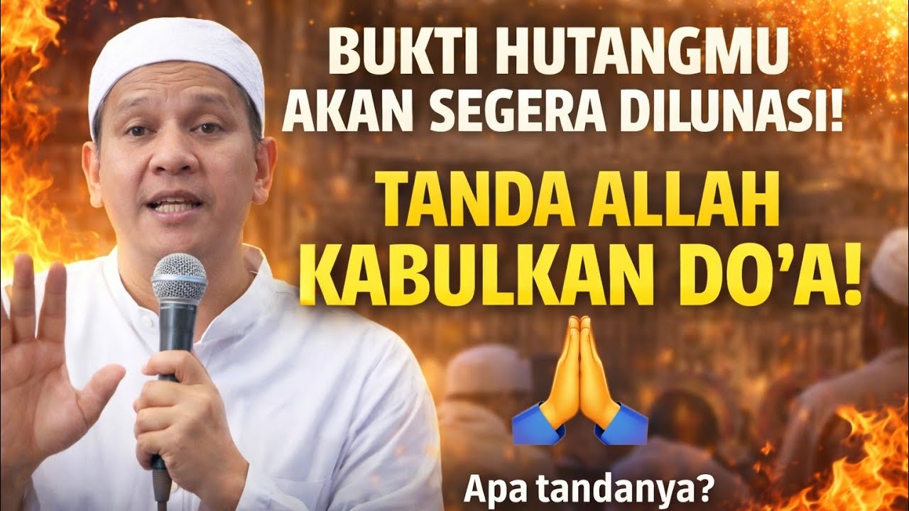 Bukti Hutangmu Akan Segera Dilunasi | Tanda Do’a Dikabulkan