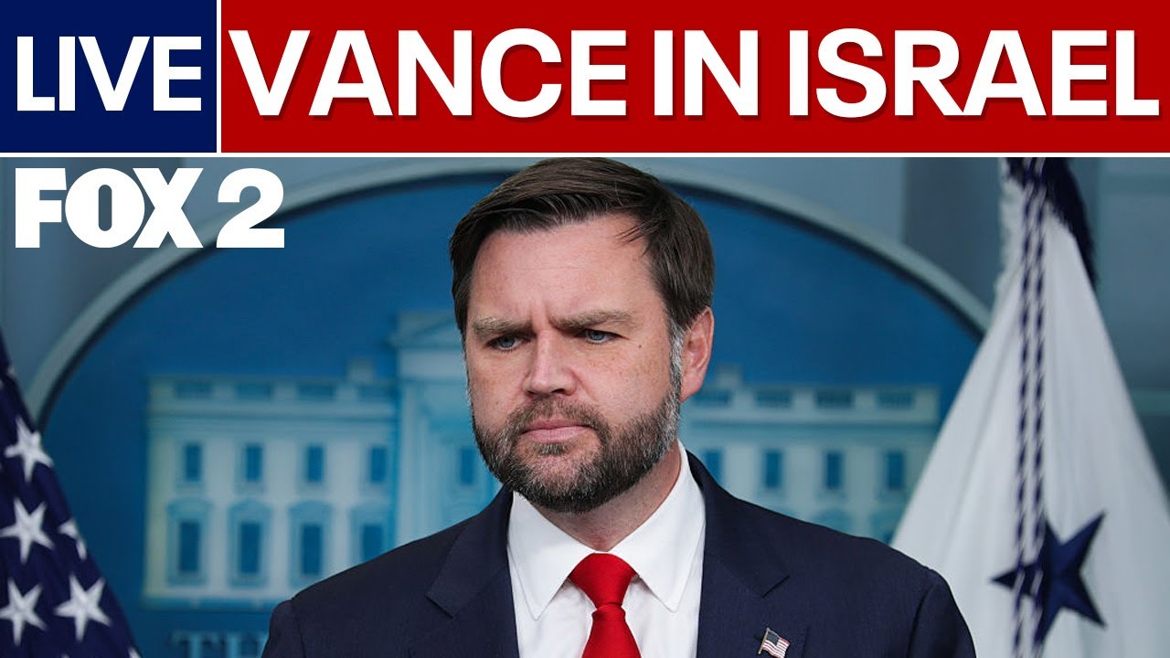 LIVE I JD Vance press conference from Israel
