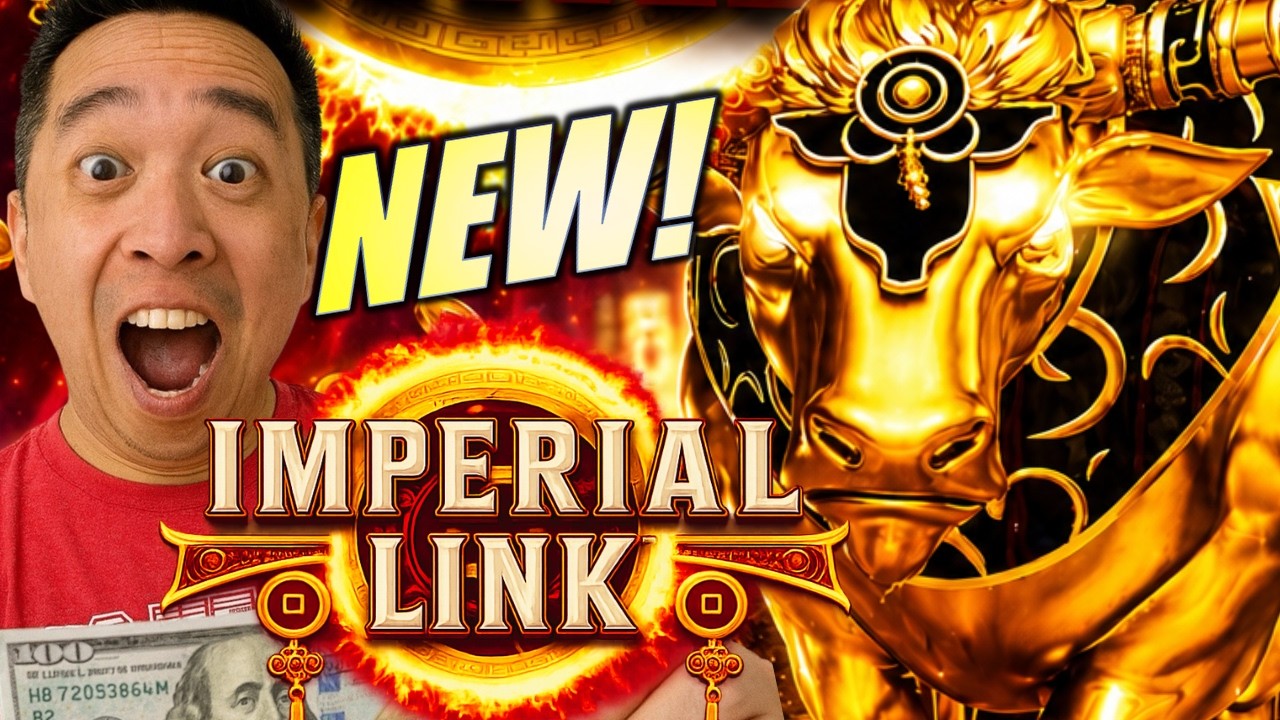 ★NEW SLOT!★ NO BULL!!! THIS SLOT CAN PAY HUGE!!! 🤑 IMPERIAL LINK Slot Machine (Aristocrat)