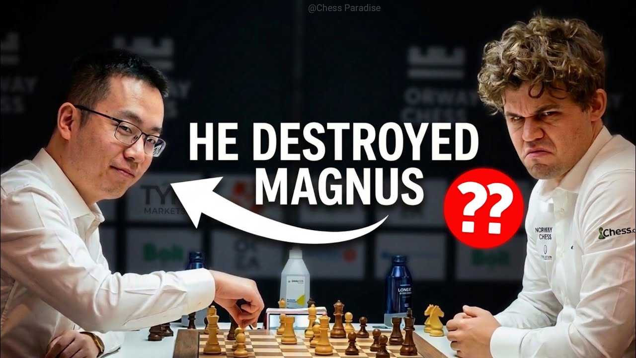 Magnus Carlsen Destroyed By Chinese Genius!