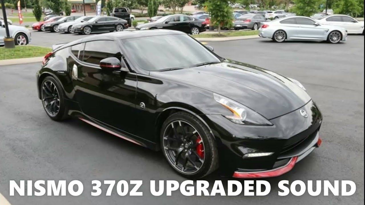 Nismo 370Z upgraded sound system