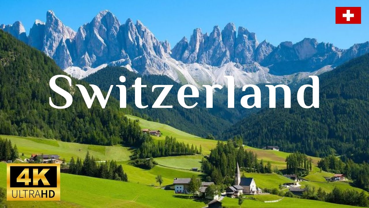 Switzerland’s Natural Beauty in 4K | Soothing Cinematic Landscapes