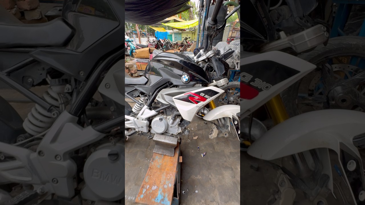 BMW GS310 Front Shocker Repair 