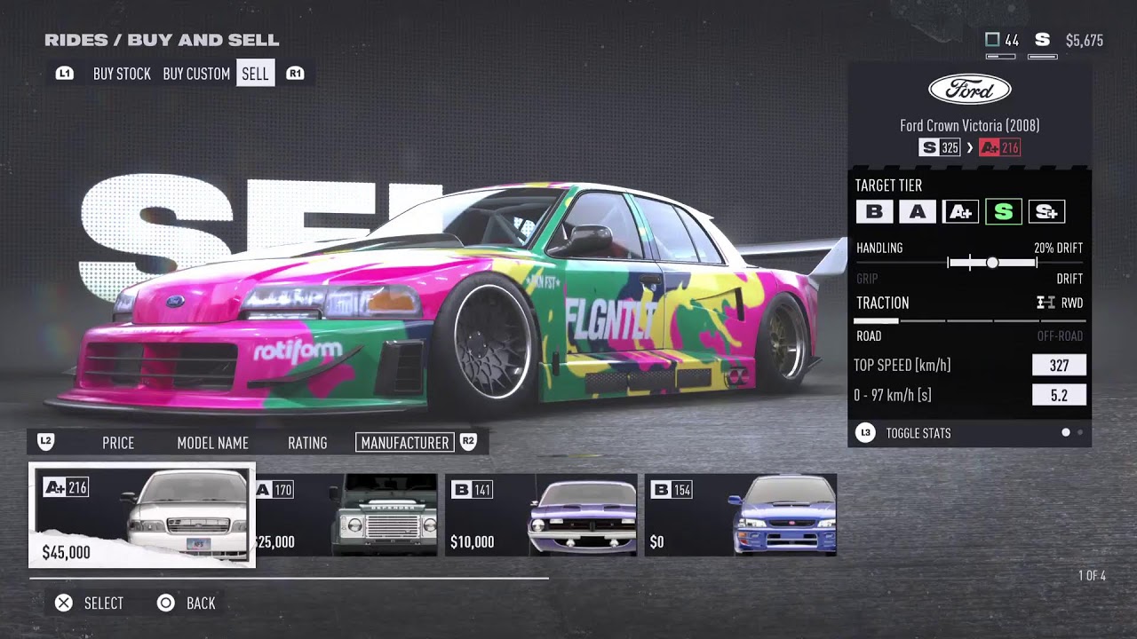 NFS Unbound PS5 Pro Live