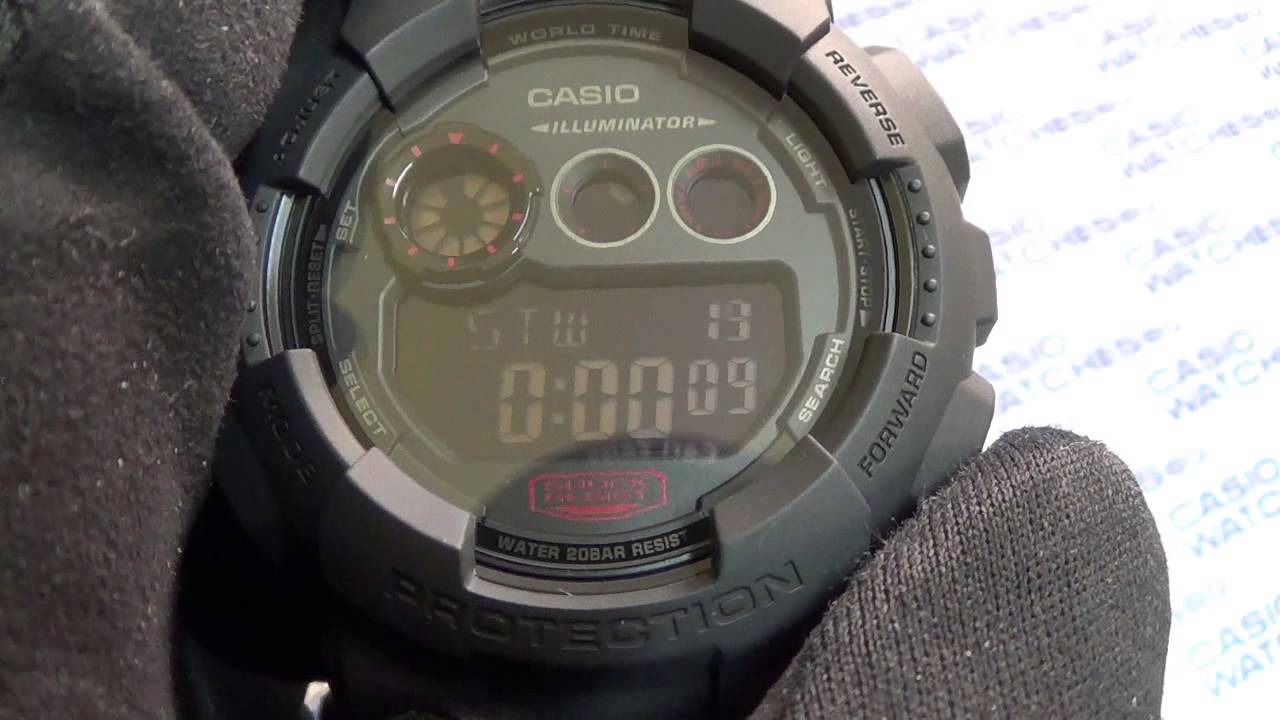 Casio - G-Shock Mission Black GD-120MB-1ER